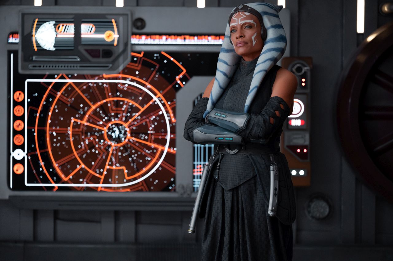 Ahsoka Tano (Rosario Dawson) in Lucasfilm's AHSOKA