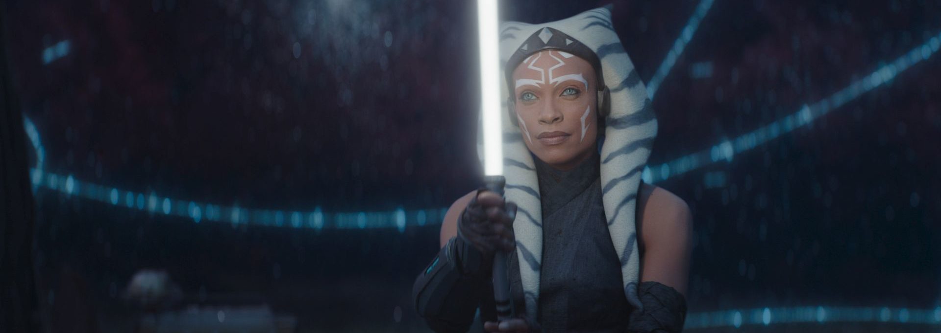 Ahsoka Tano (Rosario Dawson) in Lucasfilm's STAR WARS: AHSOKA,