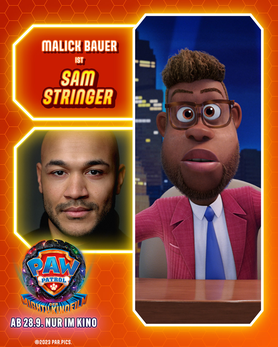 Malick Bauer – „Sam Stringer“