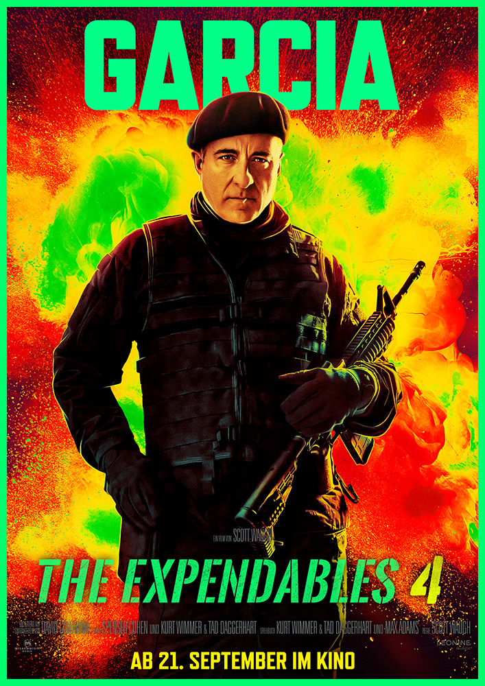 Marsh (Andy Garcia) Character Poster The Expendables 4