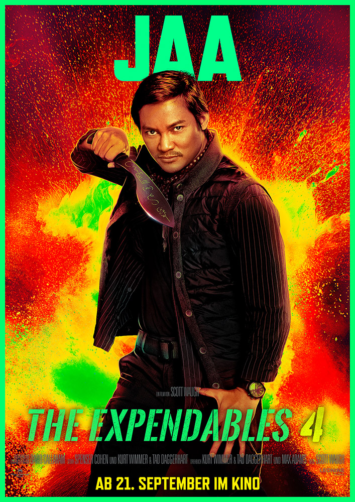 Der Namenlose (Toni Jaa) Character Poster The Expendables 4
