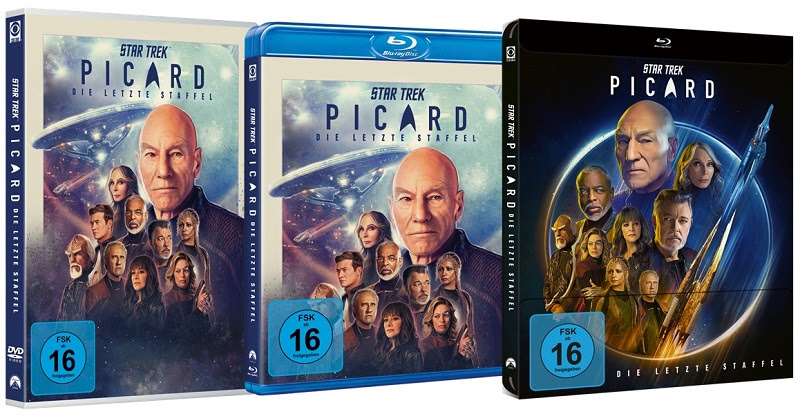 Star Trek Picard - Staffel 3 DVD, Blu-ray und als Blu-ray Steelbook
