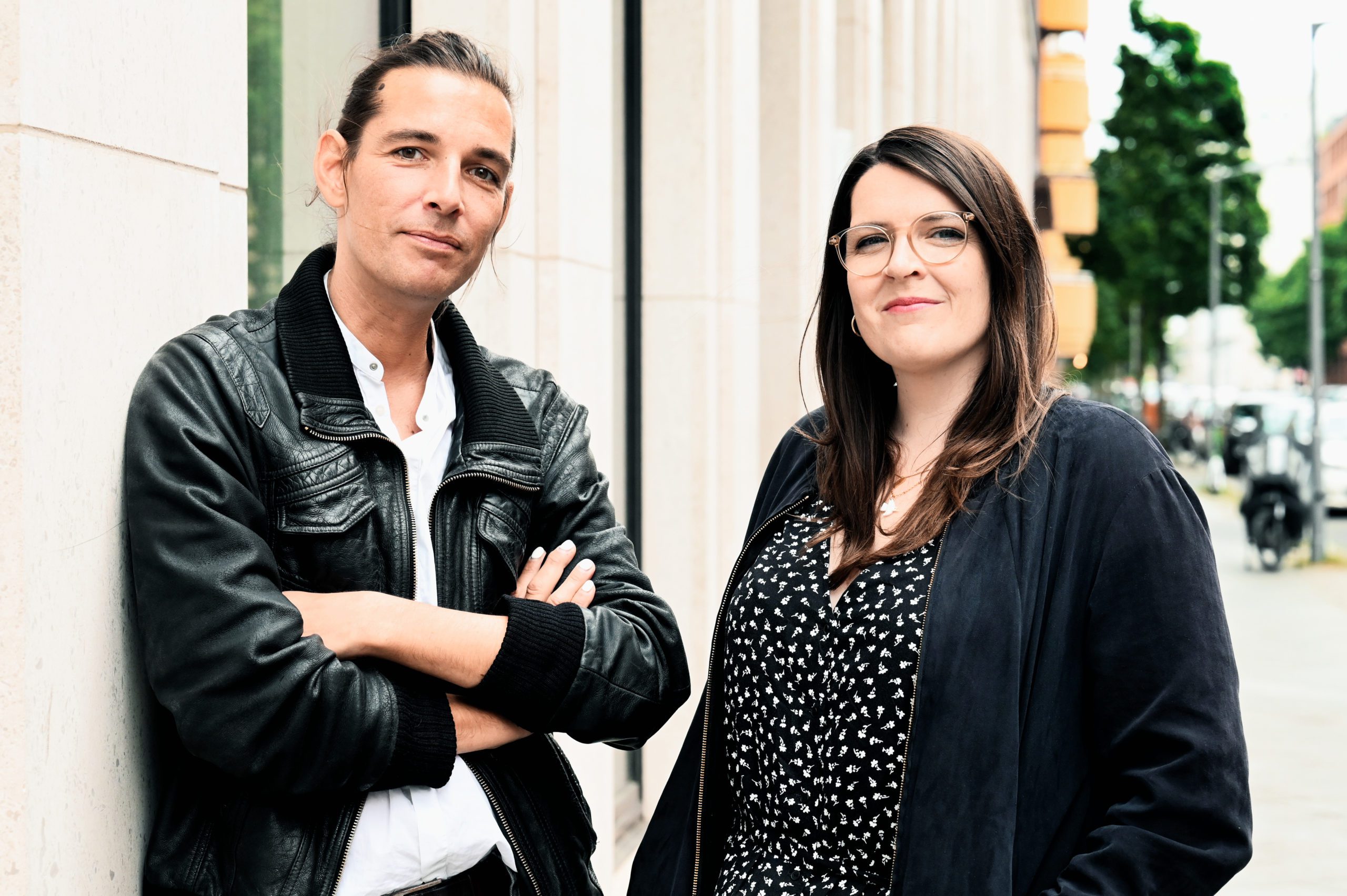 Leitungsduo Tony Ashraf und Anna Ballschmieter First Step Award