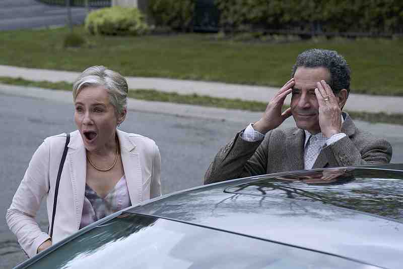 (l-r) Traylor Howard als Natalie Teeger, Tony Shalhoub als Adrian Monk