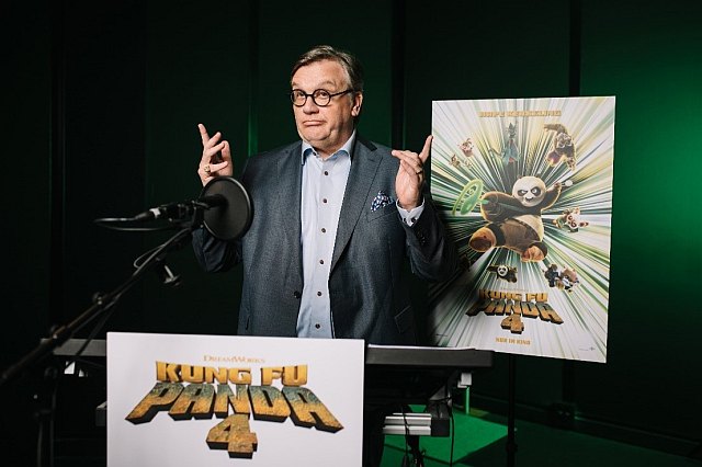 Hape Kerkeling im Synchronstudio