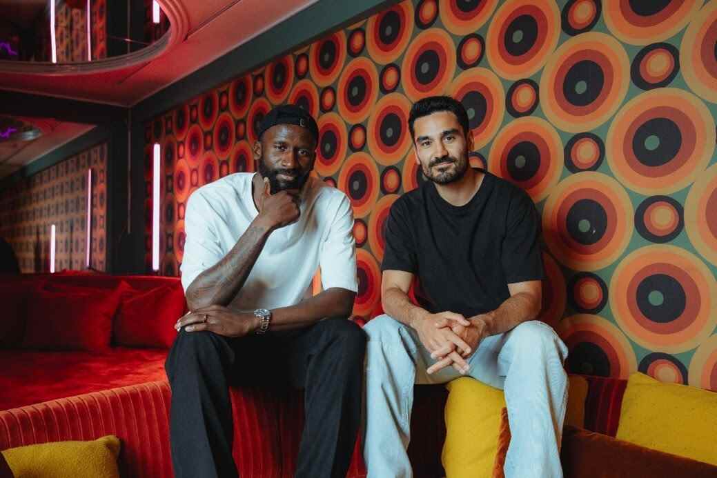 (L-R) Antonio Rüdiger und Ilkay Gündogan