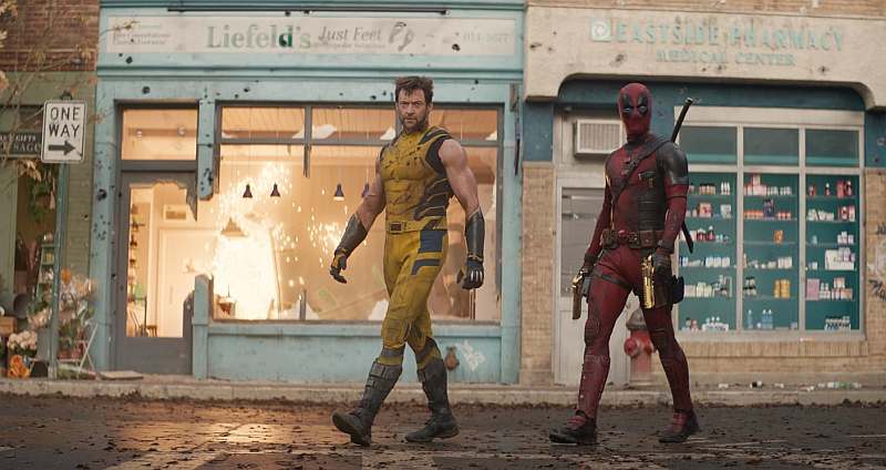 (L-R) Wolverine ( Hugh Jackman) und Deadpool (Ryan reynolds)