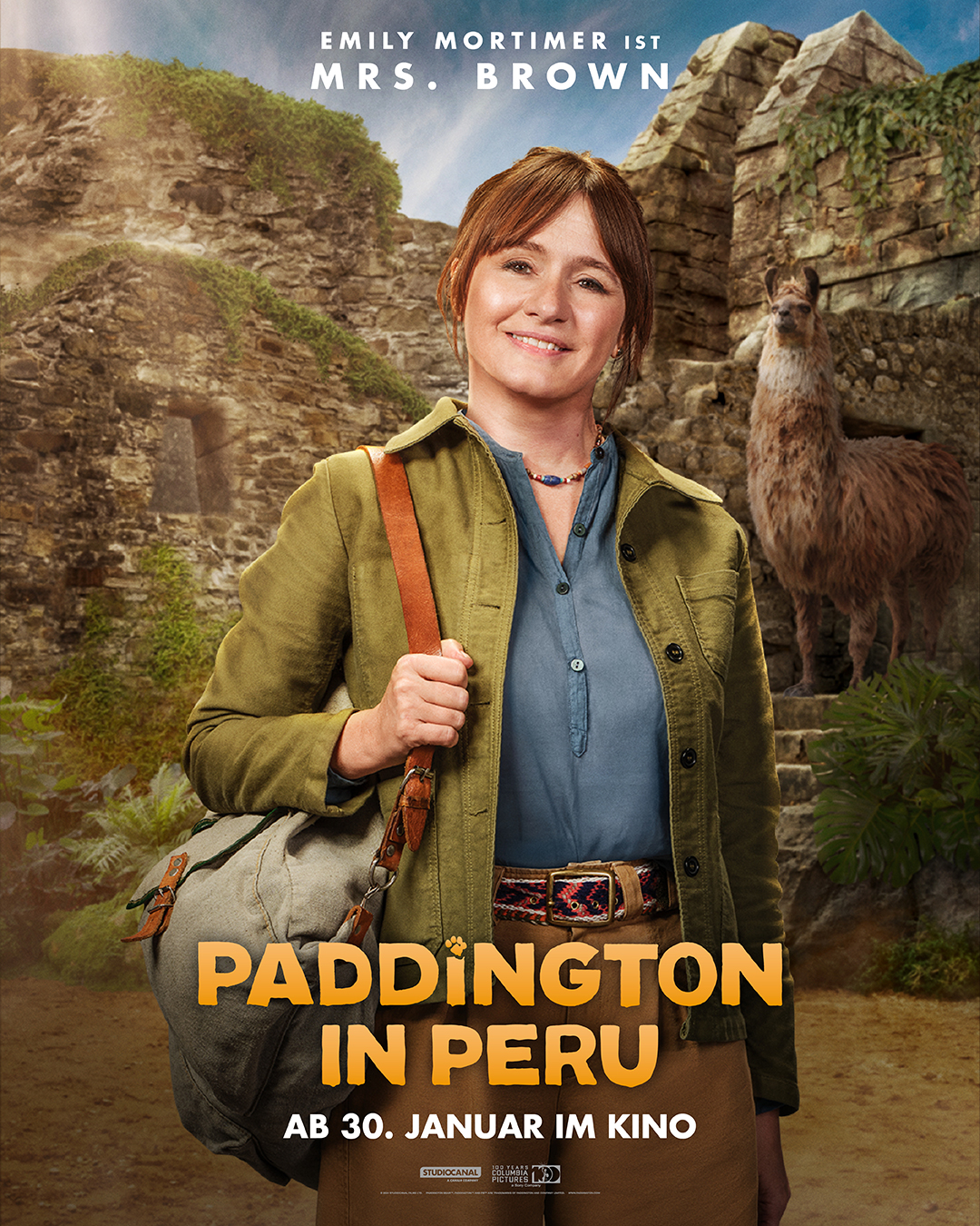PADDINGTON IN PERU CHARACTER POSTER EMILY MORTIMER