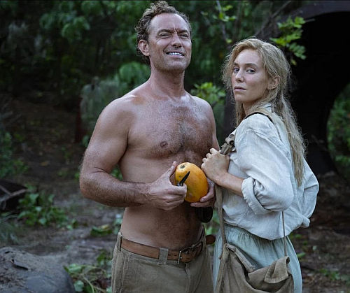 Jenseits zivilisatorischer Konventionen: Dr. Friedrich Ritter (Jude Law) und Dore Strauch (Vanessa Kirby) im vermeintlichen Paradies