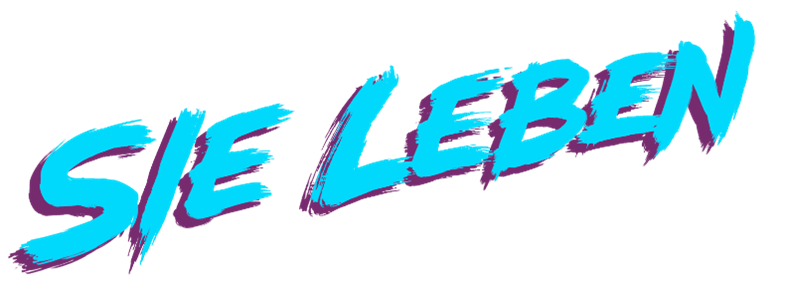 Schriftzug Sie Leben